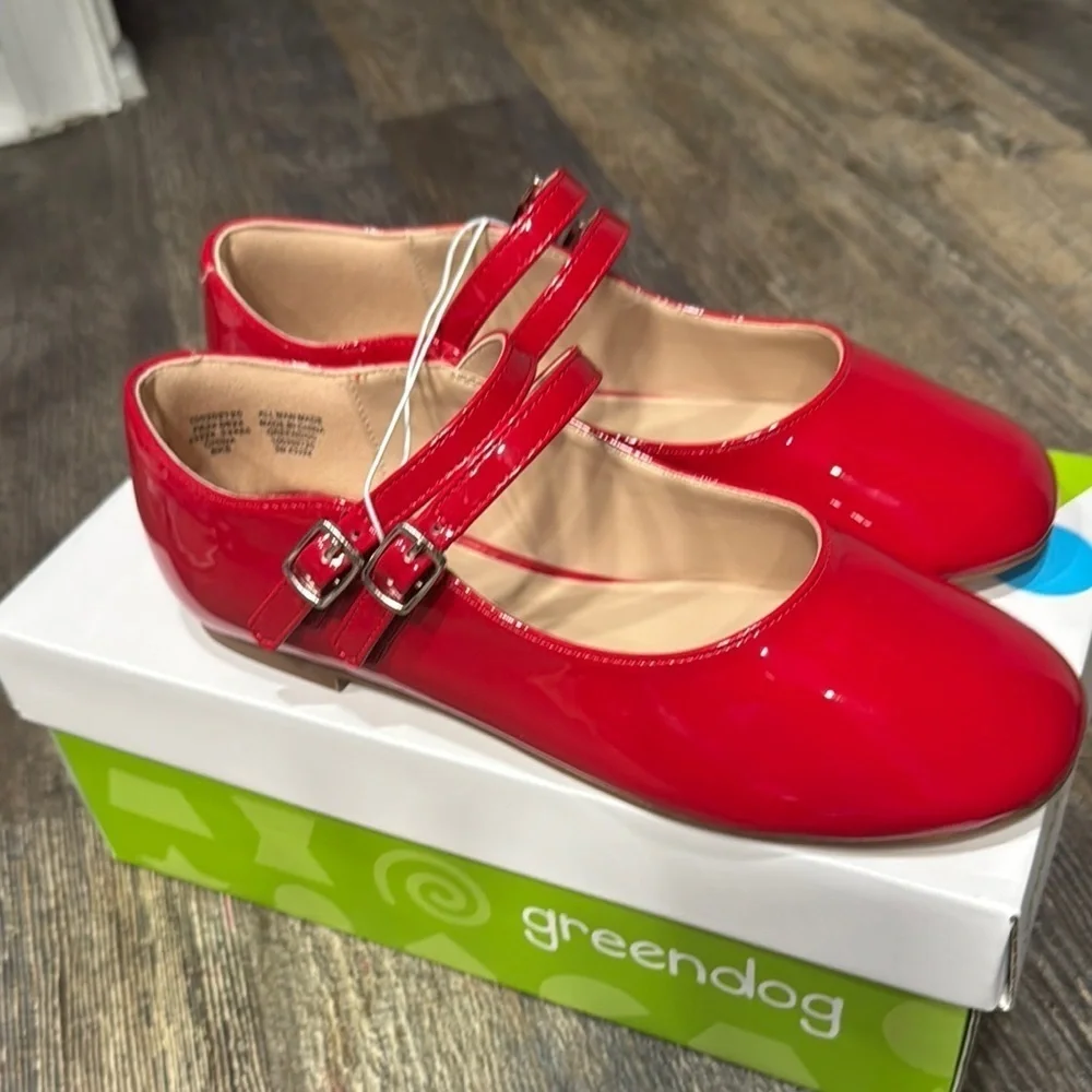 Greendog Red Kids Shoes